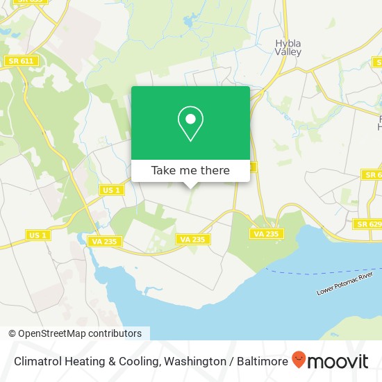 Climatrol Heating & Cooling map