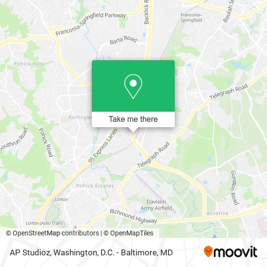 AP Studioz map
