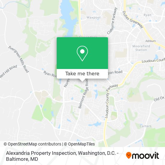 Mapa de Alexandria Property Inspection