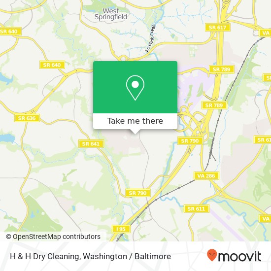 Mapa de H & H Dry Cleaning