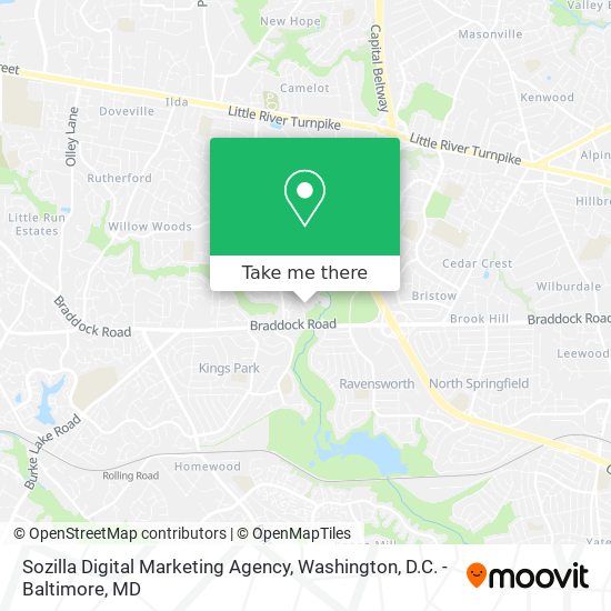 Sozilla Digital Marketing Agency map