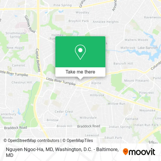 Nguyen Ngoc-Ha, MD map