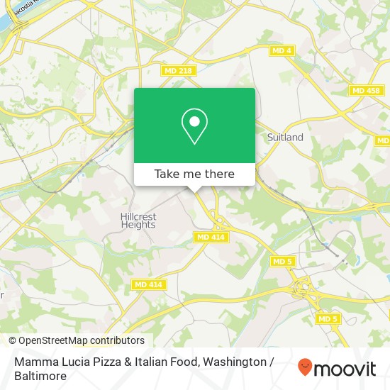 Mamma Lucia Pizza & Italian Food map