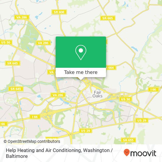 Mapa de Help Heating and Air Conditioning