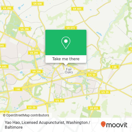 Yao Hao, Licensed Acupuncturist map