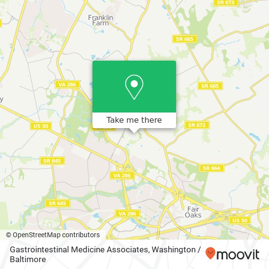 Gastrointestinal Medicine Associates map