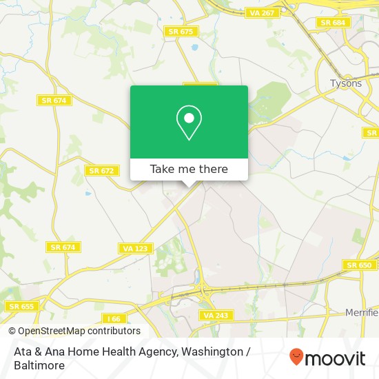 Mapa de Ata & Ana Home Health Agency