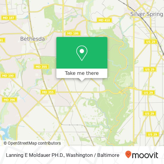 Mapa de Lanning E Moldauer PH.D., 5619 33rd St NW