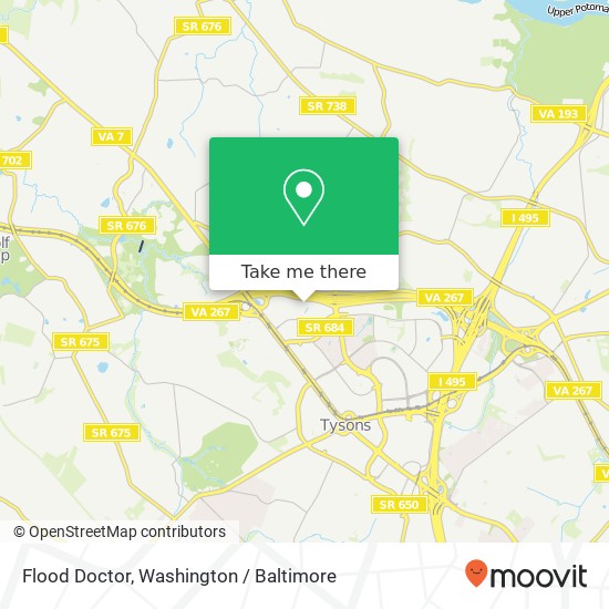 Mapa de Flood Doctor
