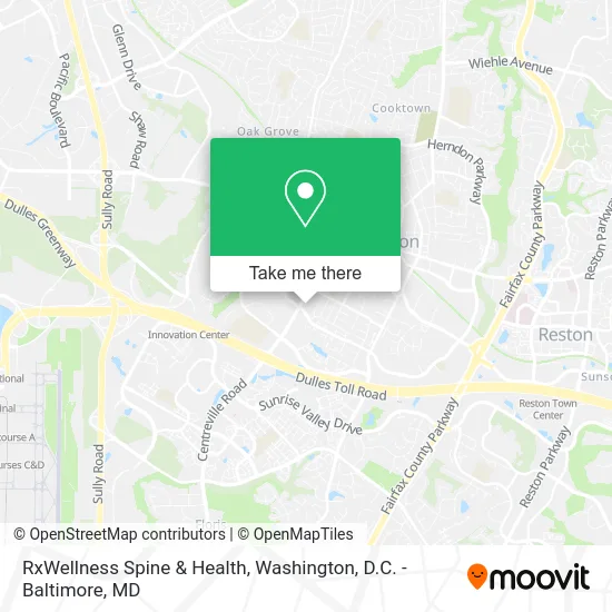 RxWellness Spine & Health map