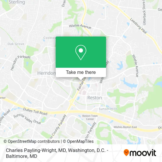 Mapa de Charles Payling-Wright, MD
