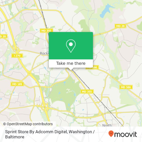 Mapa de Sprint Store By Adcomm Digitel