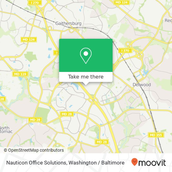 Mapa de Nauticon Office Solutions