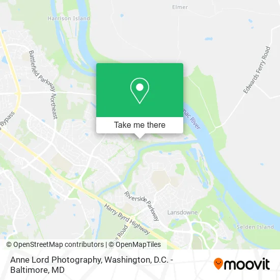 Anne Lord Photography map