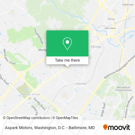 Mapa de Aspark Motors