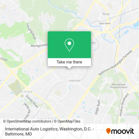 Mapa de International Auto Logistics