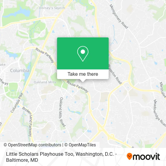 Little Scholars Playhouse Too map