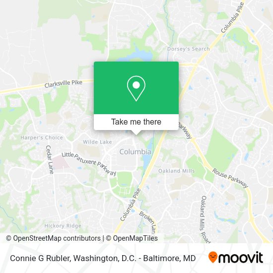 Connie G Rubler map