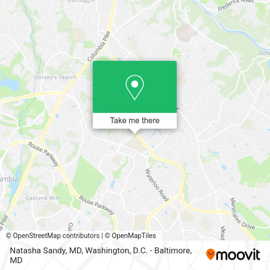 Natasha Sandy, MD map