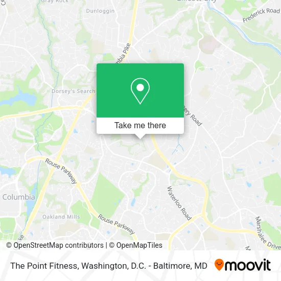 Mapa de The Point Fitness