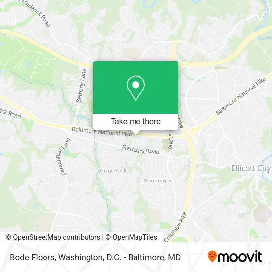 Bode Floors map