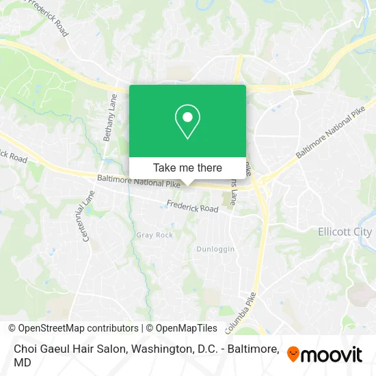 Mapa de Choi Gaeul Hair Salon