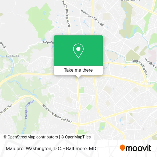 Maidpro map
