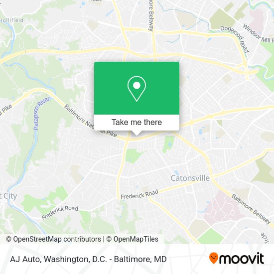 AJ Auto map
