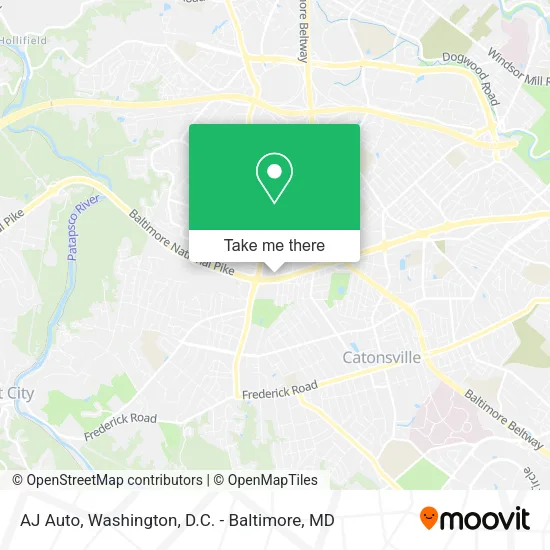 Mapa de AJ Auto