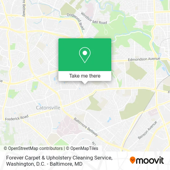 Forever Carpet & Upholstery Cleaning Service map