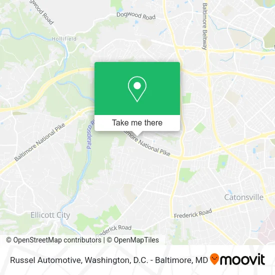 Russel Automotive map