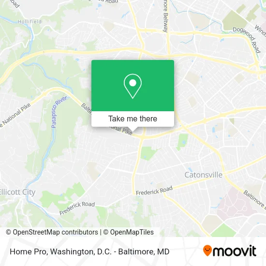 Mapa de Home Pro