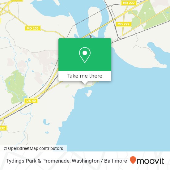 Mapa de Tydings Park & Promenade