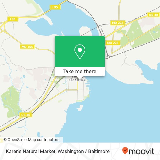 Mapa de Karen's Natural Market