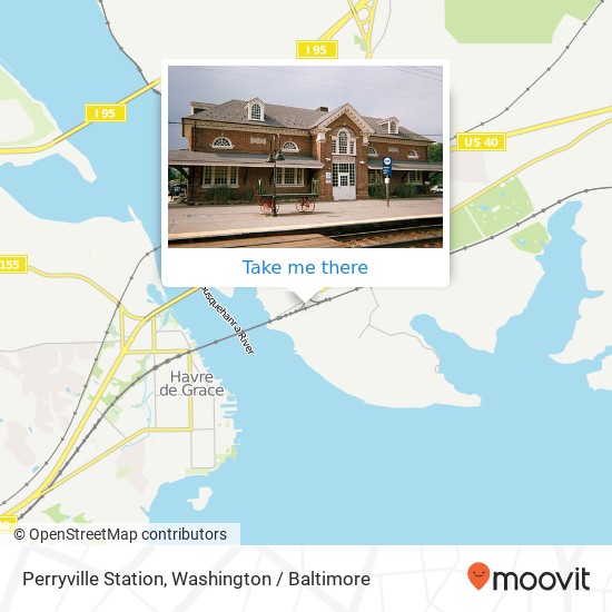 Mapa de Perryville Station