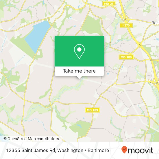 12355 Saint James Rd, Potomac, MD 20854 map