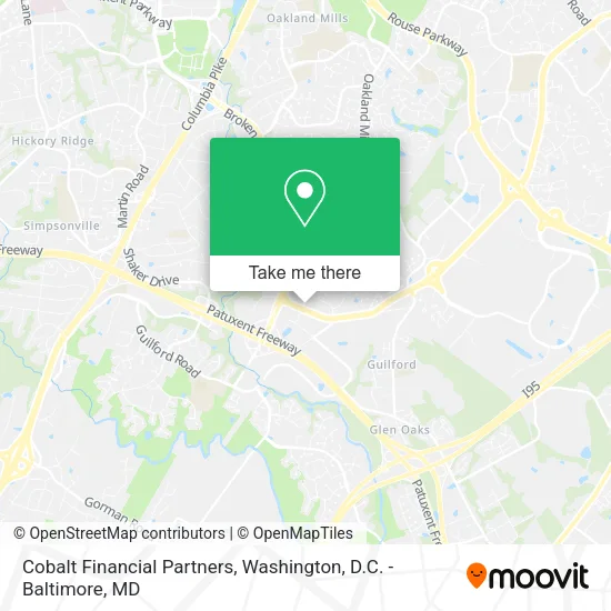 Mapa de Cobalt Financial Partners