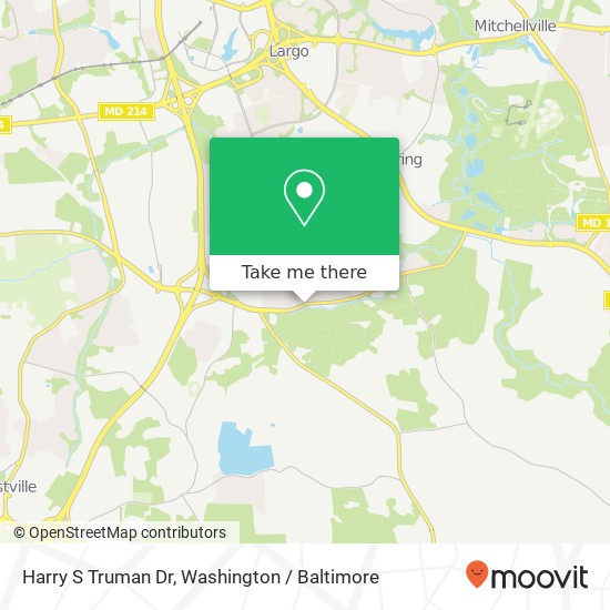 Harry S Truman Dr, Upper Marlboro (SPRINGDALE), MD 20774 map