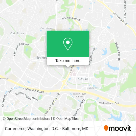 Commerce map