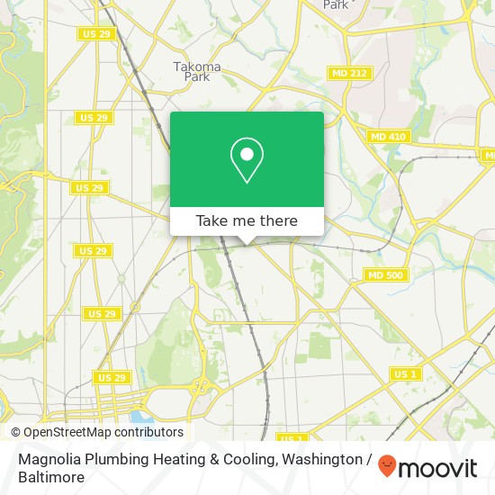 Magnolia Plumbing Heating & Cooling, 600 Gallatin St NE map