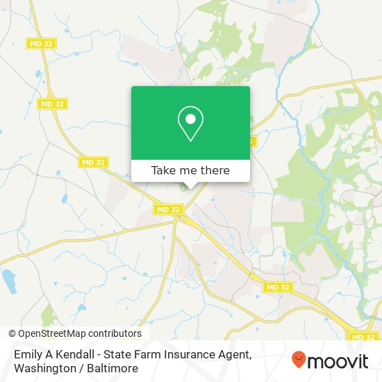 Mapa de Emily A Kendall - State Farm Insurance Agent, 5805 Clarksville Square Dr