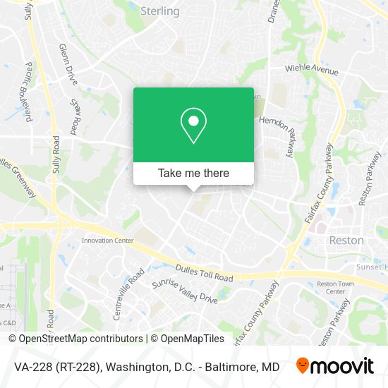 VA-228 (RT-228) map