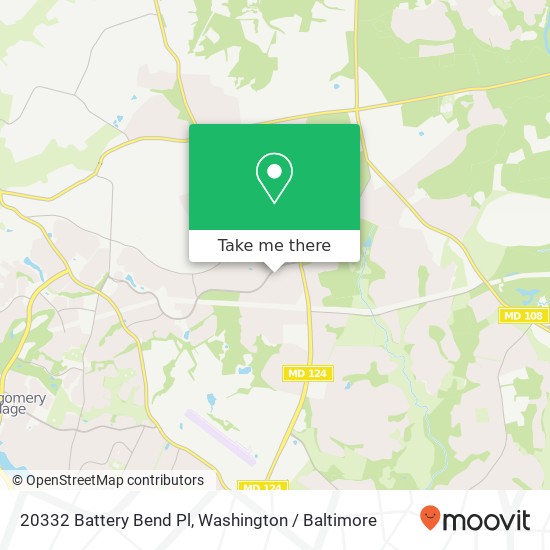 20332 Battery Bend Pl, Montgomery Village, MD 20886 map