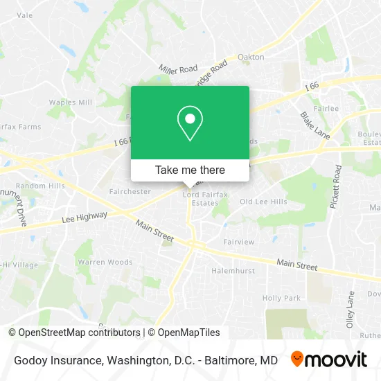 Godoy Insurance map