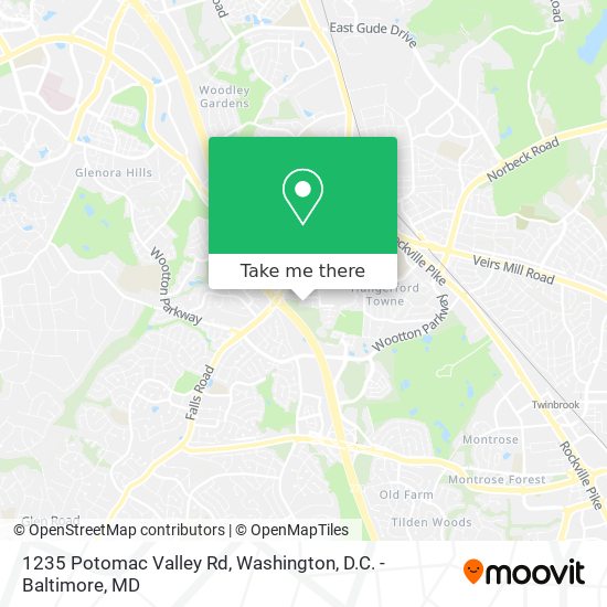 1235 Potomac Valley Rd map