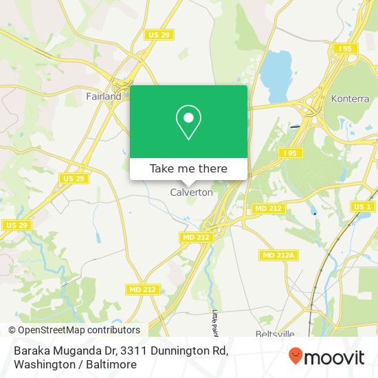 Mapa de Baraka Muganda Dr, 3311 Dunnington Rd