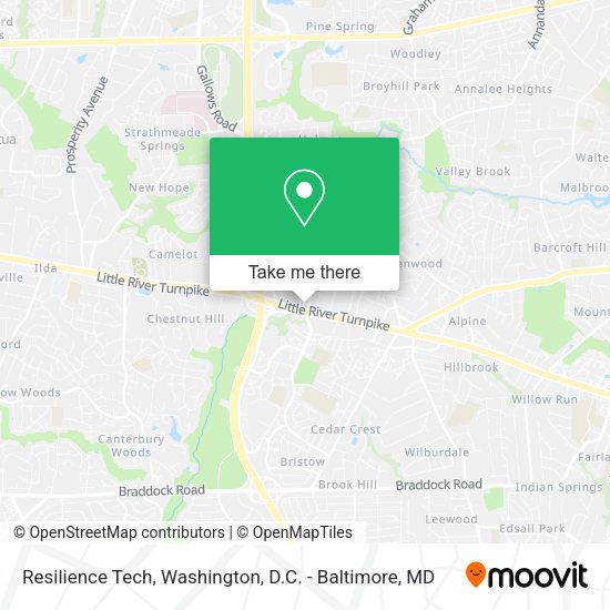Resilience Tech map