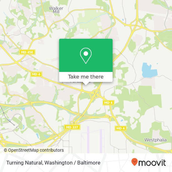 Mapa de Turning Natural, 7748 Marlboro Pike