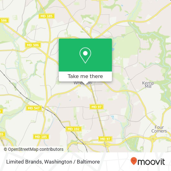 Limited Brands, 11160 Veirs Mill Rd map