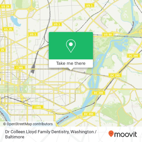 Dr Colleen Lloyd Family Dentistry, 1647 Benning Rd NE map